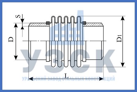 Чертёж компенсатора ОПН в Златоусте