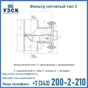 Фильтр сетчатый ФС по Т-ММ-11-2003 в Златоусте