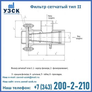 Фильтр сетчатый ФС по Т-ММ-11-2003 в Златоусте