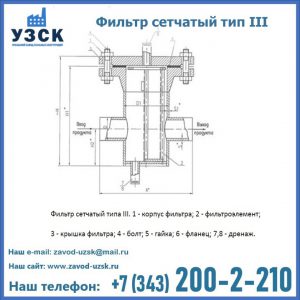 Фильтр сетчатый ФС по Т-ММ-11-2003 в Златоусте
